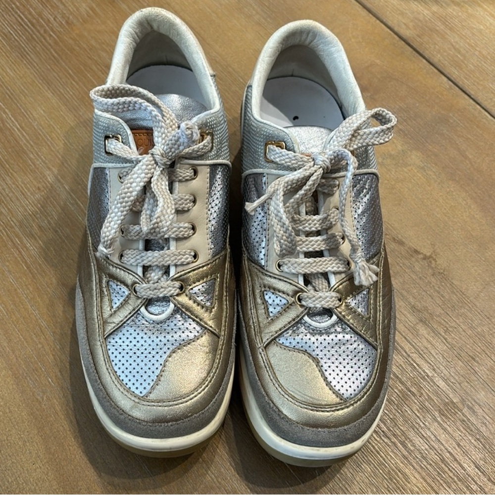 Vintage Louis Vuitton Trainer “Metallic Silver” sneaker